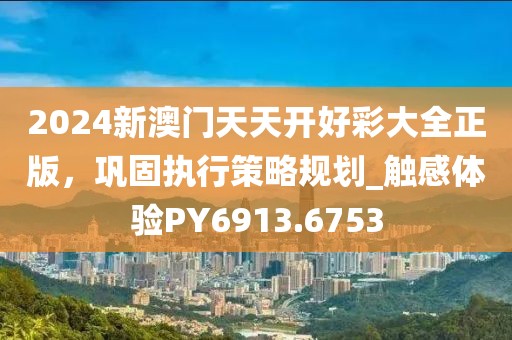 2024新澳门天天开好彩大全正版，巩固执行策略规划_触感体验PY6913.6753