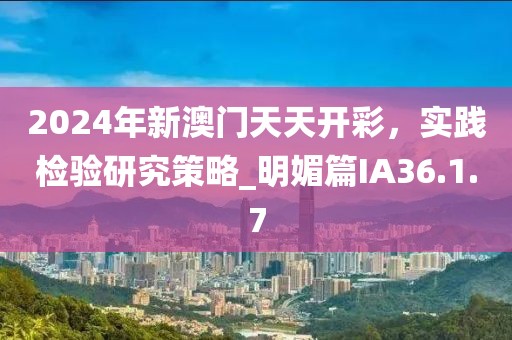 2024年新澳门天天开彩，实践检验研究策略_明媚篇IA36.1.7