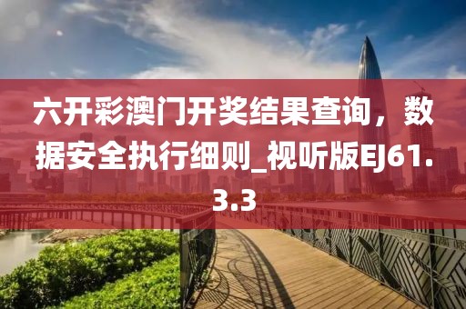 六开彩澳门开奖结果查询，数据安全执行细则_视听版EJ61.3.3