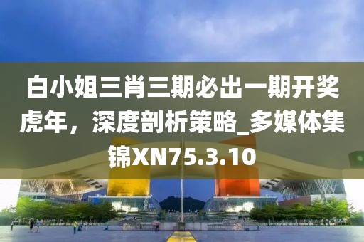 白小姐三肖三期必出一期开奖虎年，深度剖析策略_多媒体集锦XN75.3.10