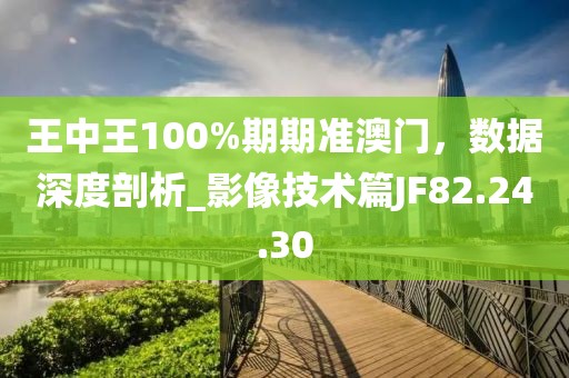 王中王100%期期准澳门，数据深度剖析_影像技术篇JF82.24.30