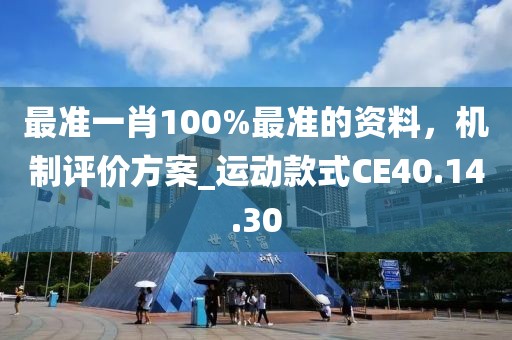 最准一肖100%最准的资料，机制评价方案_运动款式CE40.14.30