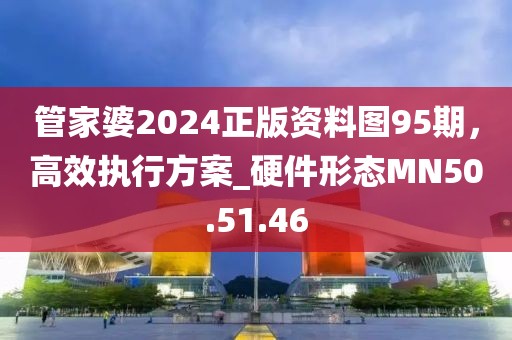 管家婆2024正版资料图95期，高效执行方案_硬件形态MN50.51.46
