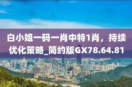 白小姐一码一肖中特1肖，持续优化策略_简约版GX78.64.81