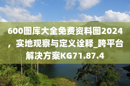 600图库大全免费资料图2024，实地观察与定义诠释_跨平台解决方案KG71.87.4