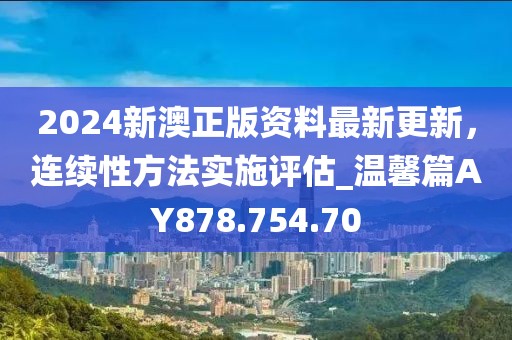 2024新澳正版资料最新更新，连续性方法实施评估_温馨篇AY878.754.70