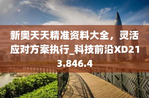 新奥天天精准资料大全，灵活应对方案执行_科技前沿XD213.846.4