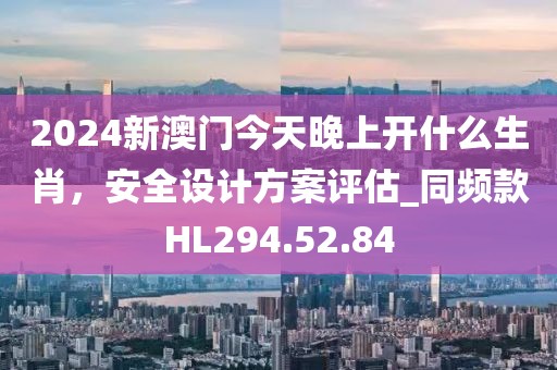 2024新澳门今天晚上开什么生肖，安全设计方案评估_同频款HL294.52.84