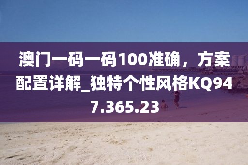 澳门一码一码100准确，方案配置详解_独特个性风格KQ947.365.23