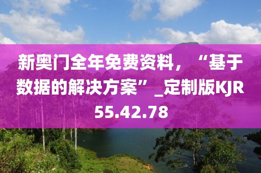 新奥门全年免费资料，“基于数据的解决方案”_定制版KJR55.42.78
