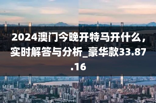 2024澳门今晚开特马开什么，实时解答与分析_豪华款33.87.16