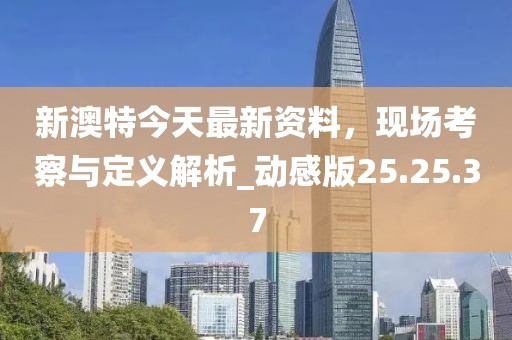 新澳特今天最新资料，现场考察与定义解析_动感版25.25.37