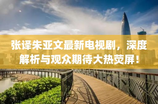 张译朱亚文最新电视剧，深度解析与观众期待大热荧屏！