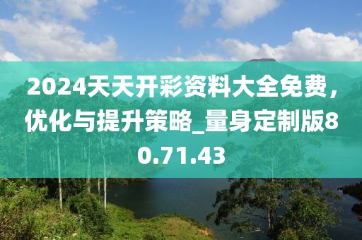 2024天天开彩资料大全免费，优化与提升策略_量身定制版80.71.43