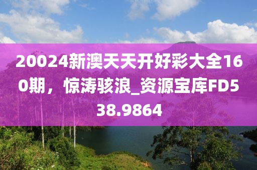 20024新澳天天开好彩大全160期，惊涛骇浪_资源宝库FD538.9864
