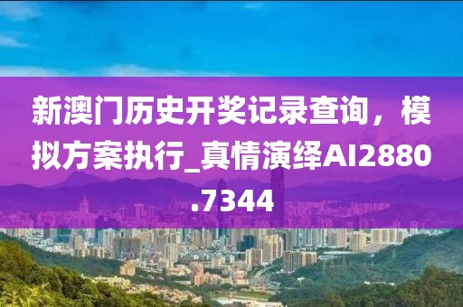 新澳门历史开奖记录查询，模拟方案执行_真情演绎AI2880.7344