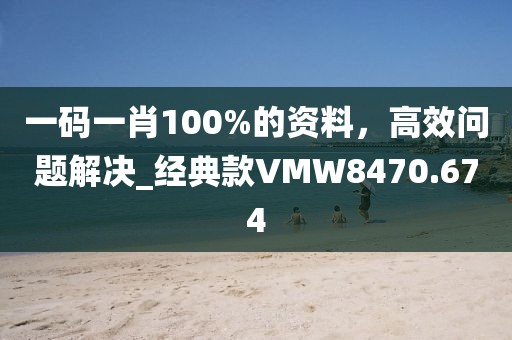 一码一肖100%的资料，高效问题解决_经典款VMW8470.674