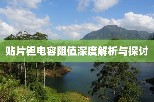 贴片钽电容阻值深度解析与探讨