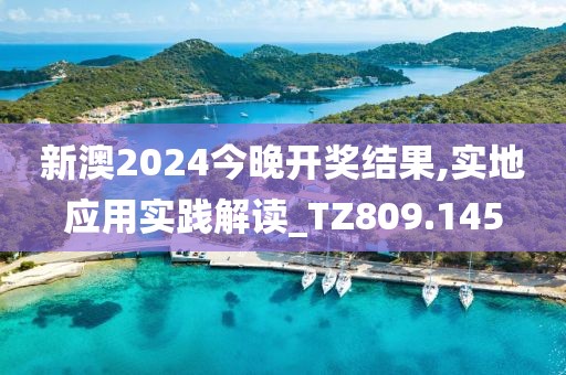 新澳2024今晚开奖结果,实地应用实践解读_TZ809.145