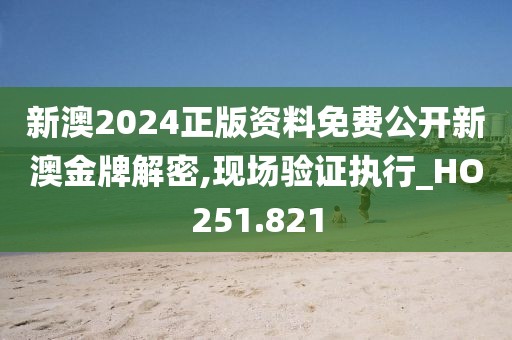 新澳2024正版资料免费公开新澳金牌解密,现场验证执行_HO251.821