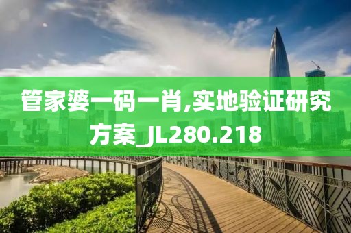 管家婆一码一肖,实地验证研究方案_JL280.218
