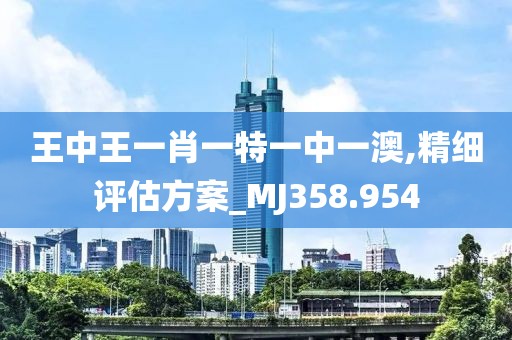 王中王一肖一特一中一澳,精细评估方案_MJ358.954