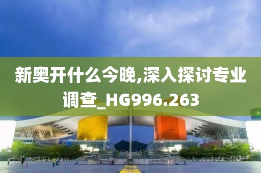 新奥开什么今晚,深入探讨专业调查_HG996.263