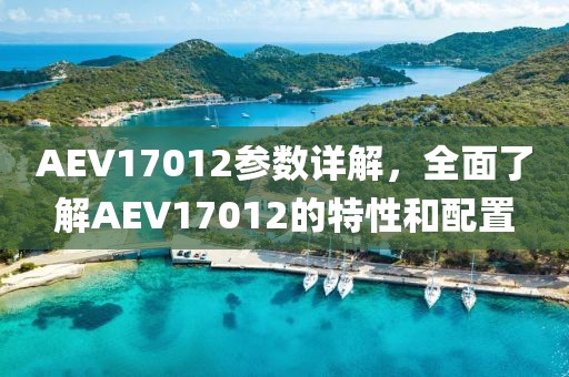 AEV17012参数详解，全面了解AEV17012的特性和配置