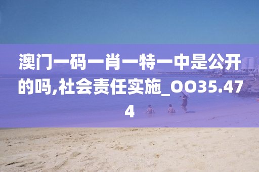 澳门一码一肖一特一中是公开的吗,社会责任实施_OO35.474