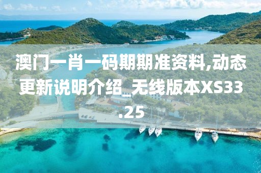 澳门一肖一码期期准资料,动态更新说明介绍_无线版本XS33.25