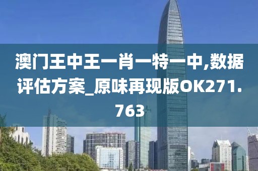 澳门王中王一肖一特一中,数据评估方案_原味再现版OK271.763