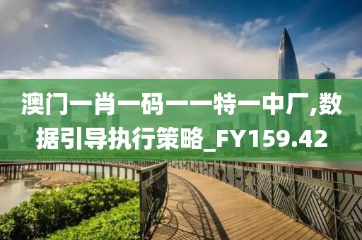 澳门一肖一码一一特一中厂,数据引导执行策略_FY159.42