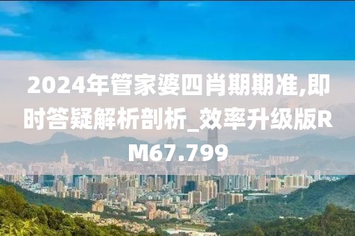 2024年管家婆四肖期期准,即时答疑解析剖析_效率升级版RM67.799