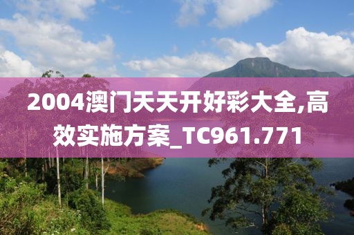 2004澳门天天开好彩大全,高效实施方案_TC961.771