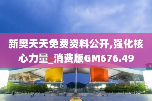 新奥天天免费资料公开,强化核心力量_消费版GM676.49