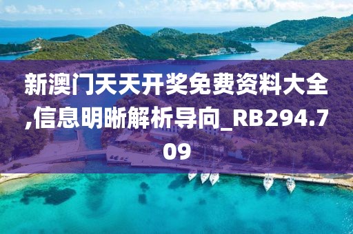 新澳门天天开奖免费资料大全,信息明晰解析导向_RB294.709