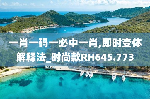 一肖一码一必中一肖,即时变体解释法_时尚款RH645.773