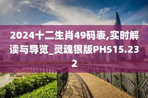 2024十二生肖49码表,实时解读与导览_灵魂银版PH515.232