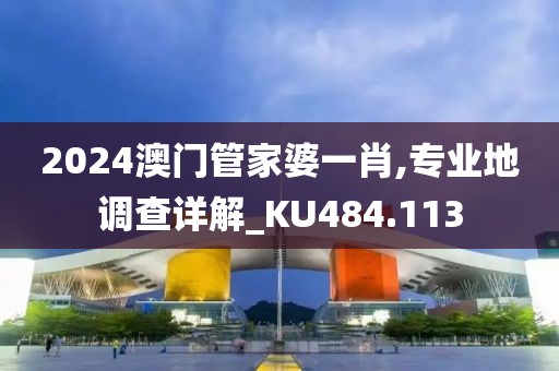 2024澳门管家婆一肖,专业地调查详解_KU484.113