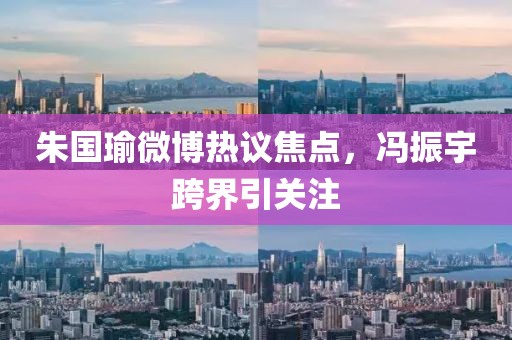 朱国瑜微博热议焦点，冯振宇跨界引关注