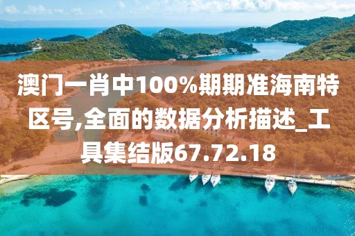澳门一肖中100%期期准海南特区号,全面的数据分析描述_工具集结版67.72.18