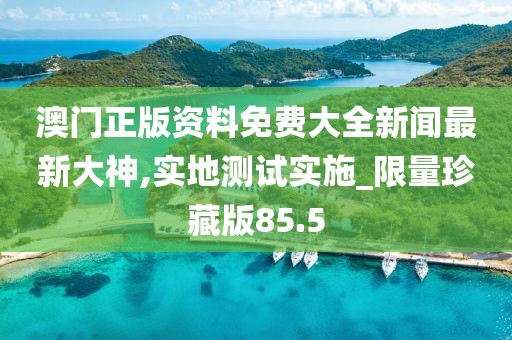 澳门正版资料免费大全新闻最新大神,实地测试实施_限量珍藏版85.5
