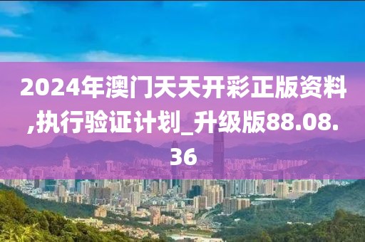 2024年澳门天天开彩正版资料,执行验证计划_升级版88.08.36
