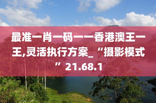 最准一肖一码一一香港澳王一王,灵活执行方案_“摄影模式”21.68.1