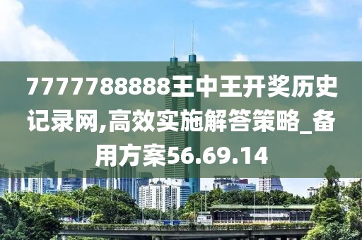 7777788888王中王开奖历史记录网,高效实施解答策略_备用方案56.69.14