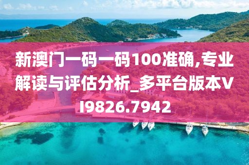新澳门一码一码100准确,专业解读与评估分析_多平台版本VI9826.7942