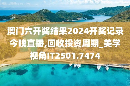 澳门六开奖结果2024开奖记录今晚直播,回收投资周期_美学视角IT2501.7474