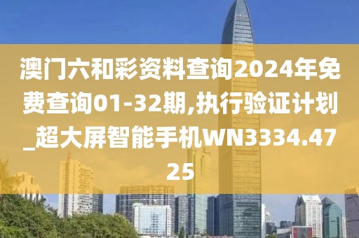 澳门六和彩资料查询2024年免费查询01-32期,执行验证计划_超大屏智能手机WN3334.4725
