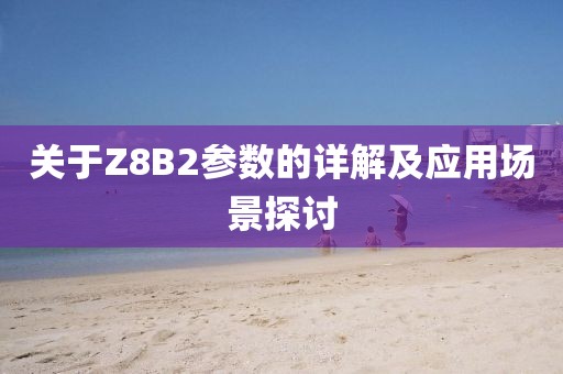 关于Z8B2参数的详解及应用场景探讨