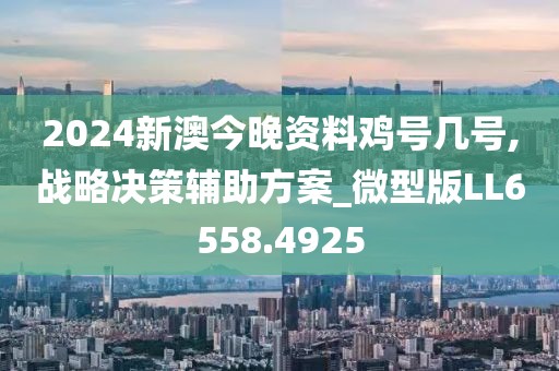 2024新澳今晚资料鸡号几号,战略决策辅助方案_微型版LL6558.4925
